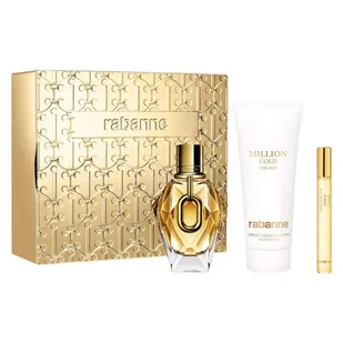Paco Rabanne Million Gold For Her Eau De Parfum Set Zestaw Prezentowy Dla Niej - Zestawy perfum damskich - miniaturka - grafika 1