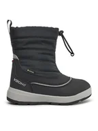 Buty dla chłopców - Viking Śniegowce Toasty Pull On Warm Gtx GORE-TEX 3-93010-2 Czarny - miniaturka - grafika 1