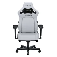 Fotele gamingowe - Fotel gamingowy Kaiser 4 XL Anda Seat skórzany biały - miniaturka - grafika 1