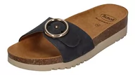 Sandały damskie - Scholl Malibu' Mule, sandały damskie, granatowy, 41 EU - miniaturka - grafika 1