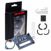 Akcesoria rowerowe - Uchwyt rowerowy na kierownice Gub G85 Aluminium srebrny - miniaturka - grafika 1