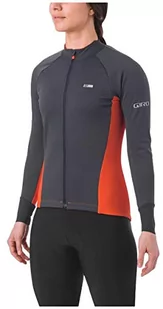 Giro Damska odzież rowerowa W Chrono Pro Windblocker Jersey Vermillion. XS - Moda i Uroda OUTLET - miniaturka - grafika 1