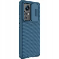Etui i futerały do telefonów - Nillkin Etui z ochroną aparatu CamShield Pro do Xiaomi 12T Pro niebieskie - miniaturka - grafika 1