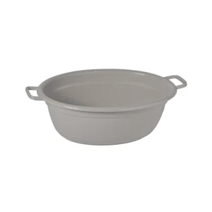Wanna owalna Alva 55 cm szara keeeper - Inne artykuły do sprzątania - miniaturka - grafika 1