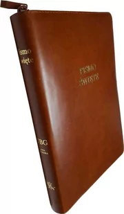 Wrota nadziei Uwspółcześniona Biblia Gdańska UBG F1 średnia skóra zamek złoto index findik - Religia i religioznawstwo - miniaturka - grafika 1
