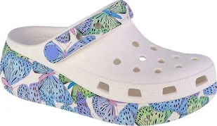 Crocs Crocs Cutie Crush Butterfly Kids Clog 208298-94S białe 28/29 - Buty dla dziewczynek - miniaturka - grafika 1