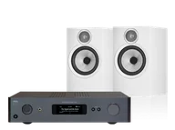 Zestawy stereo - NAD C 379 (czarny) + 606 S3 (biały) - miniaturka - grafika 1