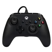 Kontrolery gier na PC - PowerA Enhanced NANO Black do Xbox Series X/S, Xbox One, PC - przewodowy - miniaturka - grafika 1