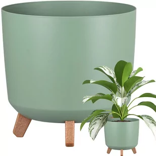 Doniczka GRACIA TUBUS - ziemisty zielony DGTL300L-561C  Prosperplast - Donice - miniaturka - grafika 1