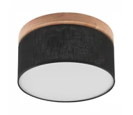 Lampy sufitowe - Brilagi - Lampa sufitowa BELLADONNA 1xE27/15W/230V czarne/dąb - miniaturka - grafika 1