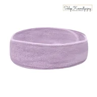 Pozostałe akcesoria kosmetyczne - Opaska frotte fiolet - miniaturka - grafika 1