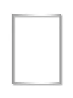 Systemy ekspozycyjne i znaki informacyjne - Magnetoplan Koszulka magnetyczna A4 ramka srebrny 5szt 1130332 - miniaturka - grafika 1