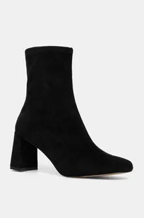 Aldo botki BUN damskie kolor czarny na słupku 13847651 BUN - Botki damskie - miniaturka - grafika 1