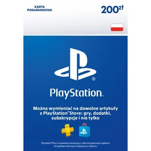 Kod aktywacyjny SONY PlayStation Network 200 zł - Kody i doładowania cyfrowe - miniaturka - grafika 1