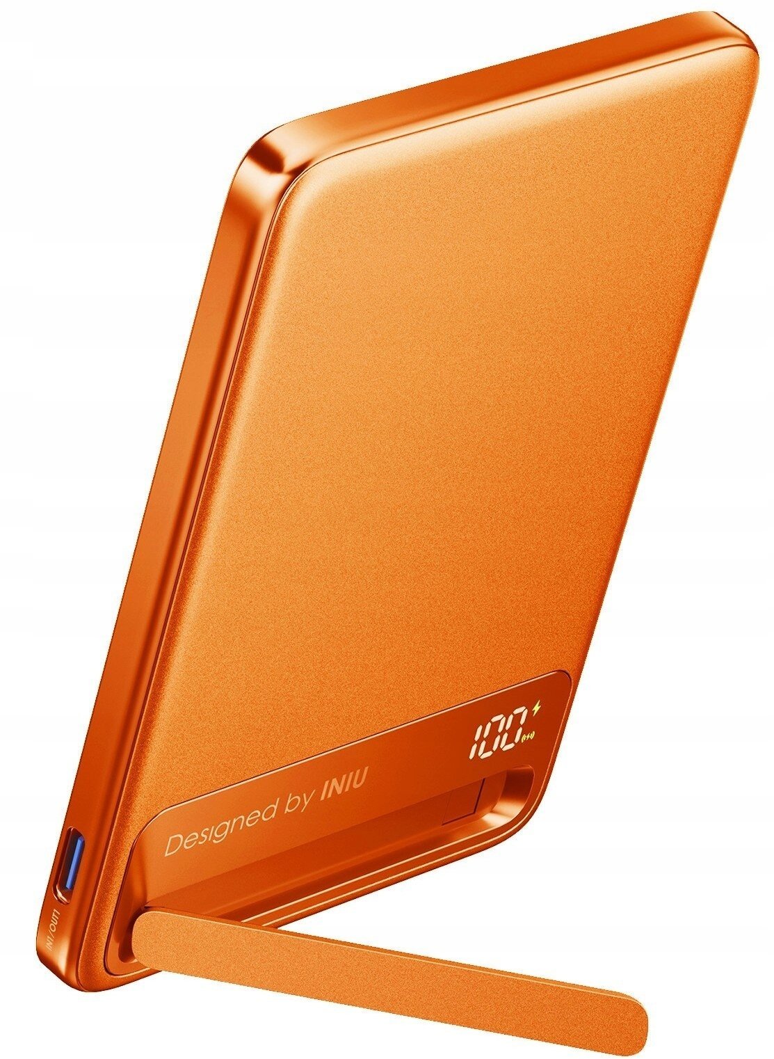 INIU MagPro Slim bezprzewodowy 5000mAh Pomarańczowy