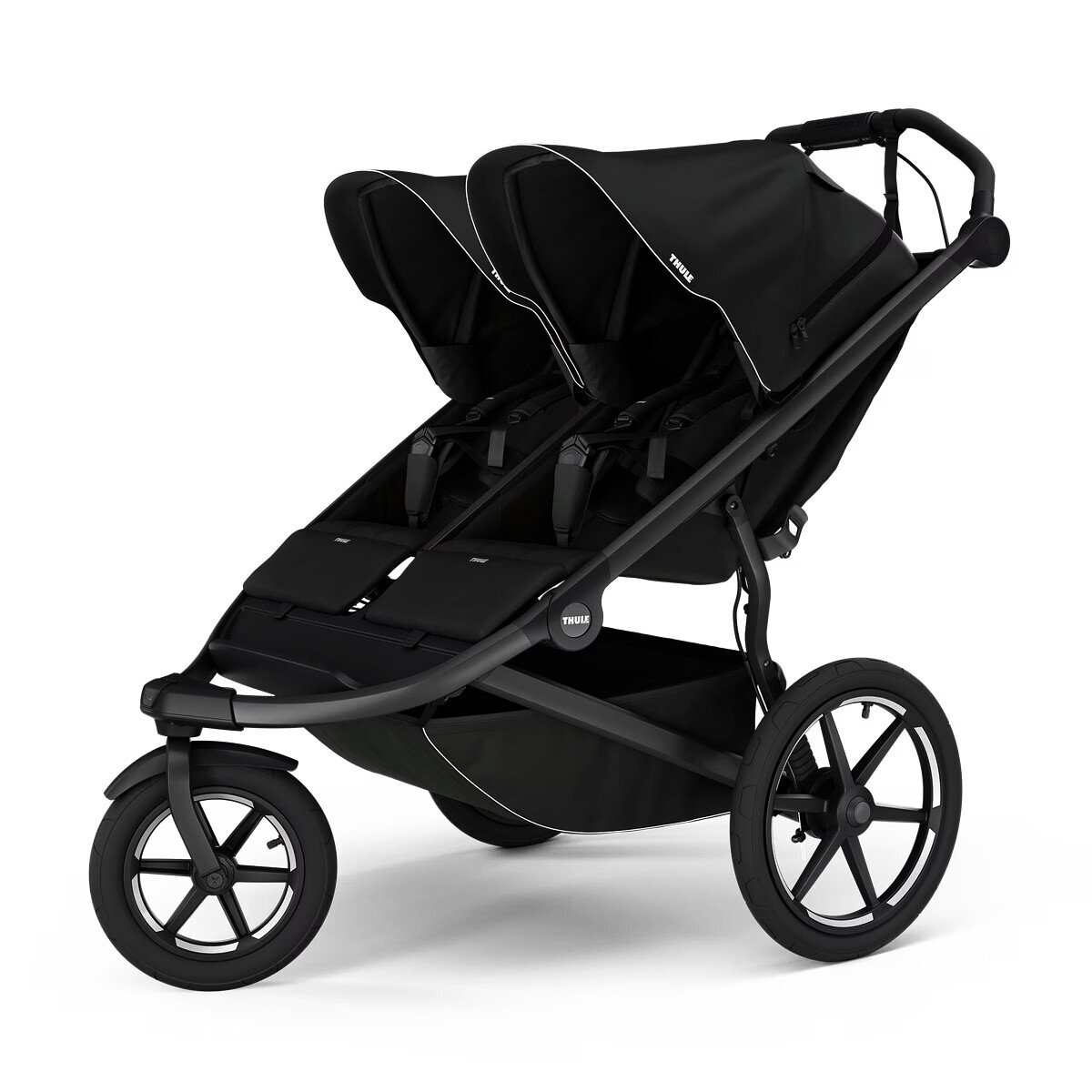 Wózek sportowy Thule Urban Glide 3 Double black magnetic buckle