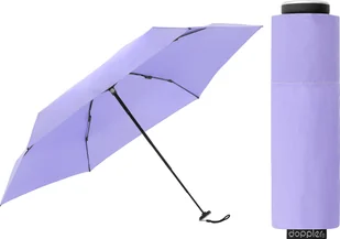 Parasol kieszonkowy Doppler Fiber Mini Compact Light Purple - Parasole - miniaturka - grafika 1