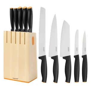 Fiskars Functional Form Zestaw noży kuchennych w bloku (5 elementów) 1014209 - Noże kuchenne - miniaturka - grafika 13