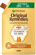 Szampony do włosów - Szampon do odżywiania Garnier Original Remedies Honey Treasures Shampoo 500 ml (3600542415910) - miniaturka - grafika 1