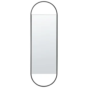 Lustro ścienne 120 cm Czarny VALLERY - Lustra - miniaturka - grafika 1