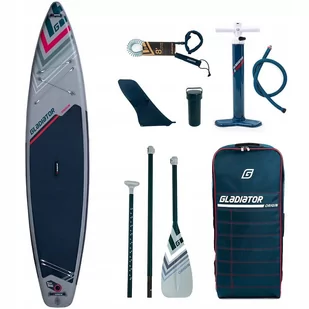 Gladiator Deska SUP GLADIATOR ORIGIN 12'6 toruing z wiosłem ORG 12.6T - Deski SUP i akcesoria - miniaturka - grafika 1