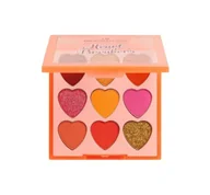 Palety i zestawy do makijażu - Makeup revolution Makeup Revolution Heart Breakers Paleta Cieni Fiery MUR-5166 - miniaturka - grafika 1