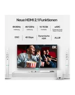 Kable komputerowe i do monitorów - unitek Kabel HDMI M/M 3m, v2.1, 8K, 120Hz, UHD, C139W - miniaturka - grafika 1