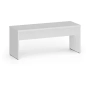 Wyposażenie sportowe i gimnastyczne - Ławka szatniowa, 1000 mm, biały - miniaturka - grafika 1