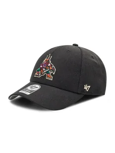 47 Brand Czapka z daszkiem Arizona Coyotes '47 Mvp H-MVP21WBV-BKD Czarny - Czapki dla dzieci - miniaturka - grafika 1