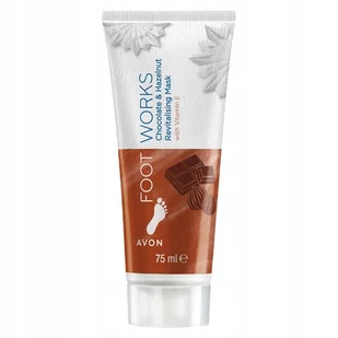 *AVON* MASKA DO STÓP CZEKOLADA Z ORZECHAMI 75 ML - Kremy i maski do rąk - miniaturka - grafika 2