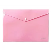 Teczki i skoroszyty - Teczka Kopertowa Koperta Na Zatrzask A4 Pp Pastel - miniaturka - grafika 1