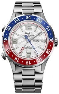 Zegarek Zegarek Ball DG3000A-S10CJ-MSL Roadmaster Marine GMT Meteorite (40mm) - Zegarki męskie - miniaturka - grafika 1
