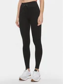 Legginsy - Guess Legginsy Rib-Seamless V4RB00 Z3CC0 Czarny Slim Fit - miniaturka - grafika 1