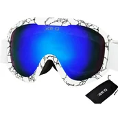 Gogle narciarskie - Gogle narciarskie dla dorosłych Ice-Q Małe Ciche - miniaturka - grafika 1