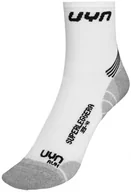 Skarpetki męskie - UYN Run Superleggera Skarpetki Mężczyźni, white/grey EU 39-41 2020 Skarpety kompresyjne S100076-W068-39/41 - miniaturka - grafika 1