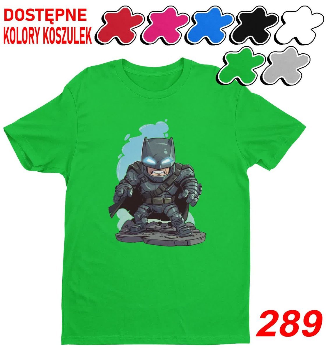 Dziecięca Koszulka Z Nadrukiem Wybór Anengers Marvel Dc Batman -L146-152