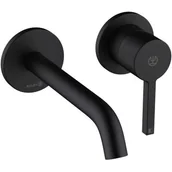 Baterie umywalkowe - Kludi Nova Fonte bateria umywalkowa podtynkowa czarny mat 202443915 - miniaturka - grafika 1