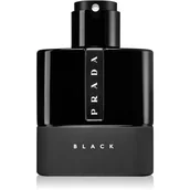 Dezodoranty i antyperspiranty męskie - Prada Luna Rossa Black Edp 50ml - miniaturka - grafika 1