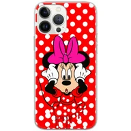 Etui i futerały do telefonów - Etui Disney dedykowane do Iphone 12 PRO MAX, wzór: Minnie 016 Etui całkowicie zadrukowane, oryginalne i oficjalnie licencjonowane - miniaturka - grafika 1