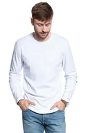 Koszulki męskie - Mustang, Bluzka męska, Crew Neck Basic General White 1006810 2045, rozmiar XXL - miniaturka - grafika 1