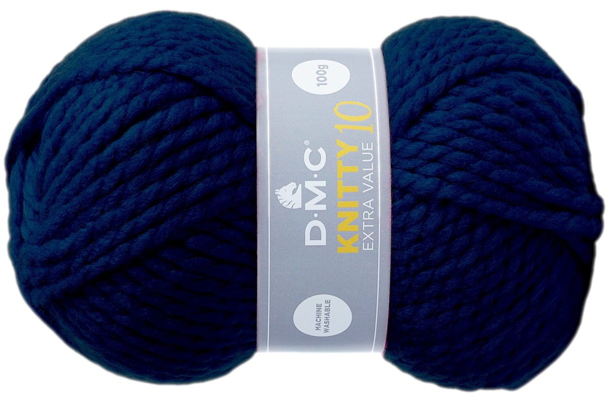 WŁÓCZKA DMC KNITTY 10 kol. 971 / granatowy
