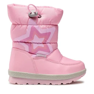 Śniegowce Garvalin 231856 S Różowy - Buty dla dziewczynek - miniaturka - grafika 1