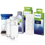 Akcesoria i części do ekspresów do kawy - Zestaw Do Saeco Philips, AL-Inte+ 3 szt, Tabletki Czyszczące CA6704/10, Odkamieniacz CA6700/00 250ml - miniaturka - grafika 1