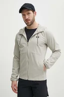 Kurtki męskie - Under Armour kurtka męska kolor beżowy przejściowa 1377171 - miniaturka - grafika 1
