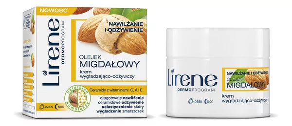 Lirene Lirene Moisture & Nourishment zmiękczający krem odżywczy z olejkiem migdałowym 50 ml