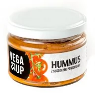 Hummus - Vega Up Vega Up | KM Vega ul Wschodnia 4/6 95-200 Pabia Hummus z suszonymi pomidorami 200 g Vega Up M00-4066-5629D - miniaturka - grafika 1