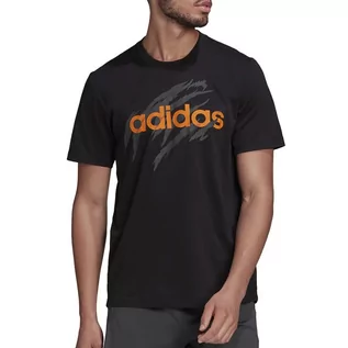 Koszulki sportowe męskie - Koszulka adidas Aeroready Sport Tee HD4315 - czarna - Adidas - grafika 1