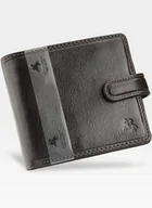Portfele - Visconti, Portfel męski, TSC41, ciemny brąz, ochrona RFID - miniaturka - grafika 1