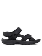 Sandały męskie - Merrell Sandały Sandspur 2 Convert J002715 Czarny - miniaturka - grafika 1