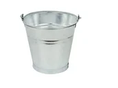 Wiadra i kastry budowlane - Wiadro ocynkowane pierścień 10 litrów 28-10 - miniaturka - grafika 1